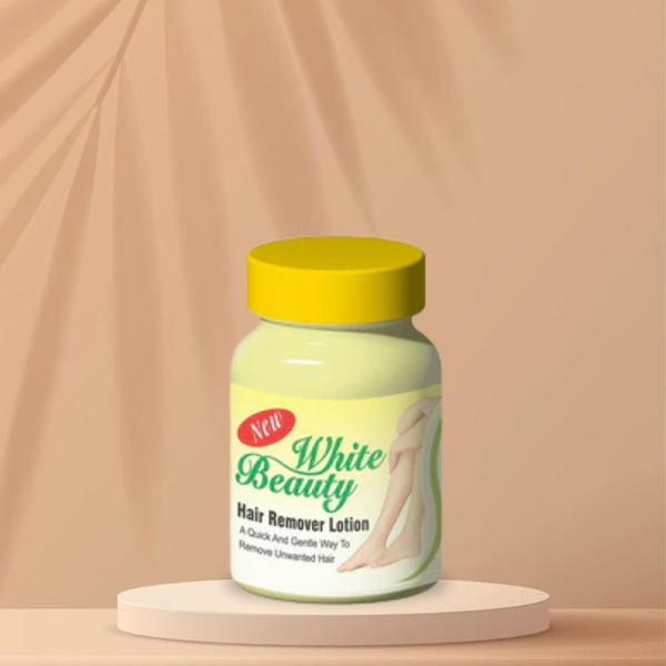 White Beauty Hair Removal Lotion Lemon Large